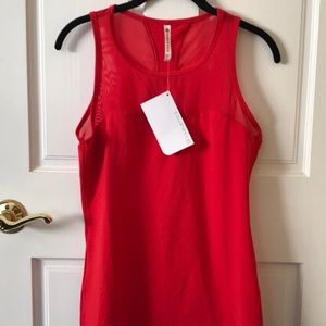Fabletics Helena Tank Sheer Sweetheart